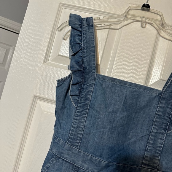 NWT Adorable Japna Denim Mini Tank Dress - Picture 5 of 13